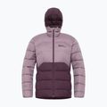 Дамско пухено яке Jack Wolfskin Ather Down Hoody midnight plum 9