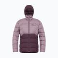 Дамско пухено яке Jack Wolfskin Ather Down Hoody midnight plum 11