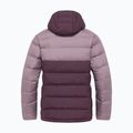 Дамско пухено яке Jack Wolfskin Ather Down Hoody midnight plum 12