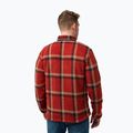Мъжки потник Jack Wolfskin Fleece Sweatshirt Felslicht Check intense rust 2