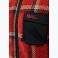 Мъжки потник Jack Wolfskin Fleece Sweatshirt Felslicht Check intense rust 3
