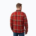 Мъжки потник Jack Wolfskin Fleece Sweatshirt Felslicht Check intense rust 2