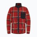 Мъжки потник Jack Wolfskin Fleece Sweatshirt Felslicht Check intense rust 6