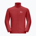 Мъжки Jack Wolfskin Taunus Fz поларен суитшърт adrenaline red 8