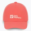 Детска бейзболна шапка Jack Wolfskin sunset coral 2