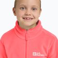 Детски поларен суитшърт Jack Wolfskin Taunus sunset coral 16