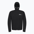 Jack Wolfskin Prelight Octa черно мъжко яке за вятър 7