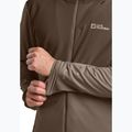 Мъжки суитшърт за трекинг Jack Wolfskin Prelight Trail Hoody cold coffee 6
