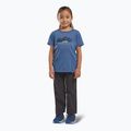 Детска тениска Jack Wolfskin Hiking Graphic T shirt evening sky 2