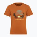Детска тениска Jack Wolfskin Graphic Cotton T print soft amber 7