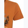 Детска тениска Jack Wolfskin Graphic Cotton T print soft amber 9