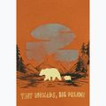 Детска тениска Jack Wolfskin Graphic Cotton T print soft amber 11