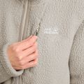 Дамски суитшърт от полар Jack Wolfskin Cradle Mountain Pile Full Zip Pale Sand 5
