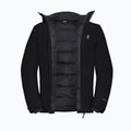 Мъжко водоустойчиво яке Jack Wolfskin Icecape 2L Down Ins Rds черно 9