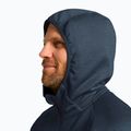 Мъжки суитшърт за трекинг Jack Wolfskin Peak District Hooded Full Zip midnight sky 4