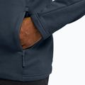 Мъжки суитшърт за трекинг Jack Wolfskin Peak District Full Zip midnight sky 6