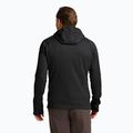 Мъжки суитшърт за трекинг Jack Wolfskin Peak District Hooded Full Zip black 3