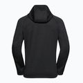 Мъжки суитшърт за трекинг Jack Wolfskin Peak District Hooded Full Zip black 8