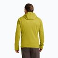 Мъжки суитшърт за трекинг Jack Wolfskin Peak District Hooded Full Zip chartreuse 3