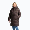 Дамско пухено дълго яке Jack Wolfskin Icy Hill Coat Rds  peat