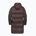 Дамско пухено дълго яке Jack Wolfskin Icy Hill Coat Rds  peat 8