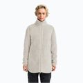 Дамски суитшърт за трекинг Jack Wolfskin High Curl Coat pale sand