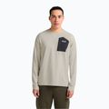 Мъжка блуза с дълъг ръкав Jack Wolfskin Prelight Trail Crew pale sand