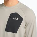 Мъжка блуза с дълъг ръкав Jack Wolfskin Prelight Trail Crew pale sand 4