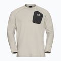 Мъжка блуза с дълъг ръкав Jack Wolfskin Prelight Trail Crew pale sand 5