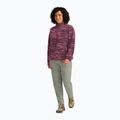 Дамски суитшърт за трекинг Jack Wolfskin Big Sky Half Zip raisin 2