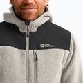 Мъжки суитшърт от полар Jack Wolfskin Kammweg Pile Fz pale sand 4
