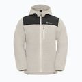 Мъжки суитшърт от полар Jack Wolfskin Kammweg Pile Fz pale sand 7