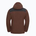 Мъжки суитшърт от полар Jack Wolfskin Kammweg Pile Fz hot choc 8