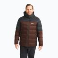 Мъжко пухено яке Jack Wolfskin Nebelhorn Down Hoody hot choc