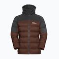 Мъжко пухено яке Jack Wolfskin Nebelhorn Down Hoody hot choc 7