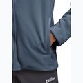 Мъжки суитшърт от полар Jack Wolfskin Winterstein Fz midnight sky 5