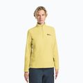 Дамски туристически суитшърт Jack Wolfskin Taunus Hz lemon ice