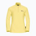 Дамски туристически суитшърт Jack Wolfskin Taunus Hz lemon ice 6