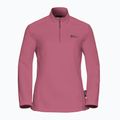 Дамски туристически суитшърт Jack Wolfskin Taunus Hz raisin 6