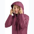 Дамско дъждобран яке Jack Wolfskin Trailtime 2L raisin 5