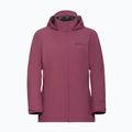 Дамско дъждобран яке Jack Wolfskin Trailtime 2L raisin 8