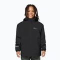 Детско яке 3в1 Jack Wolfskin Iceland 3IN1 черно 7