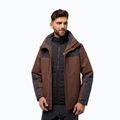 Мъжко яке 3в1 Jack Wolfskin Jasper 3In1 hot choc 4