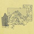 Дамска тениска Jack Wolfskin Vonnan Graphic ridge leaf lemon ice 7