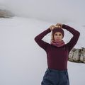 Дамска термоактивна блуза Jack Wolfskin Infinite Warm amaranth 5