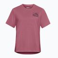 Дамска тениска Jack Wolfskin Vonnan Graphic ridge leaf raisin 5