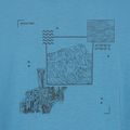 Мъжка тениска Jack Wolfskin Vonnan Graphic peak trail sky blue 8