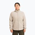 Дамски поларен суитшърт Jack Wolfskin Lite Curl Full Zip oyster