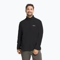 Мъжки поларен суитшърт Jack Wolfskin Taunus 100 Half Zip black