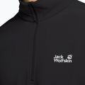 Мъжки поларен суитшърт Jack Wolfskin Taunus 100 Half Zip black 4